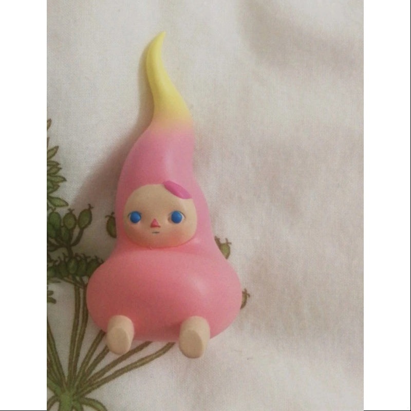 PUCKY Ice Cream Yellow Pink Figure 2018 Limited Edition