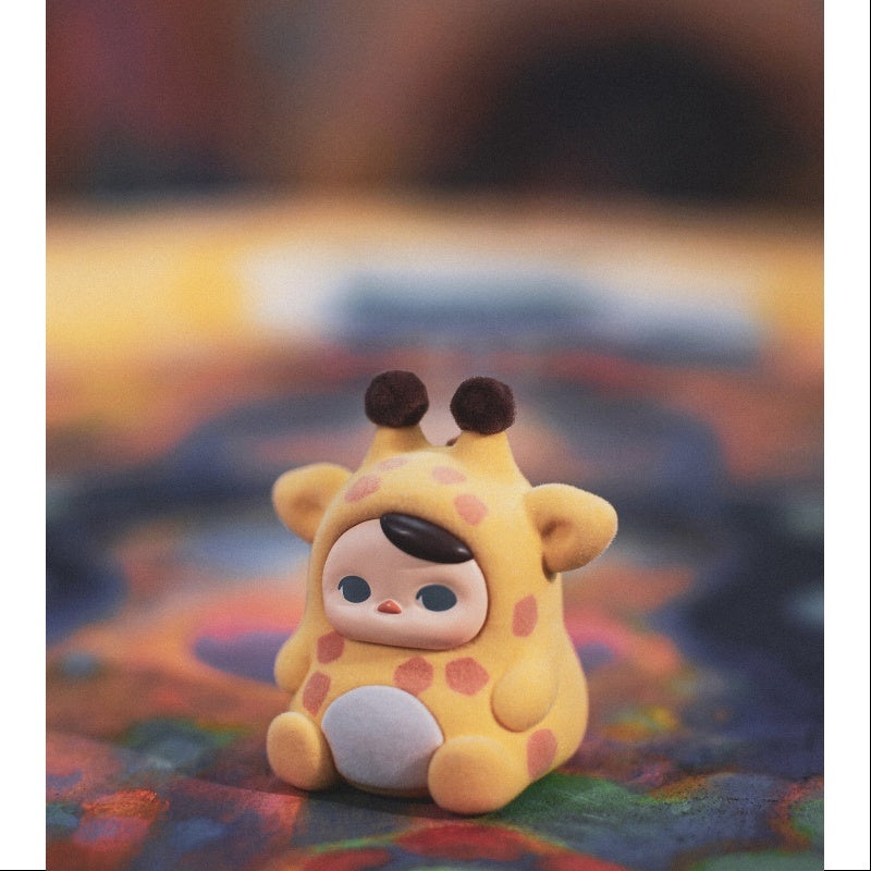 PUCKY Animal Beanies Series Giraffe Beanie