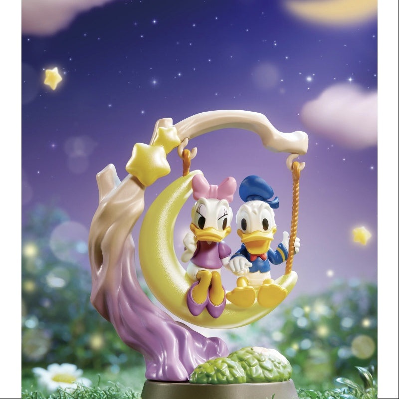 Pop Mart The Wonderful Dreams of Mickey and His Friends Series Scene Sets Romantic Swing