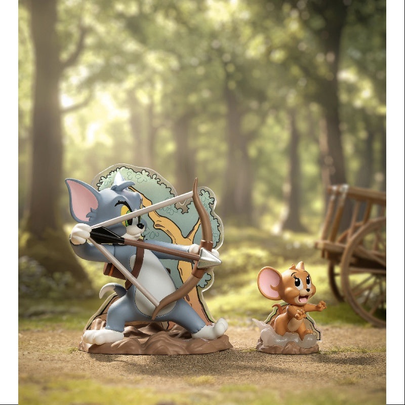 Pop Mart Tom and Jerry Forbidden Compass Series Painting Adventure