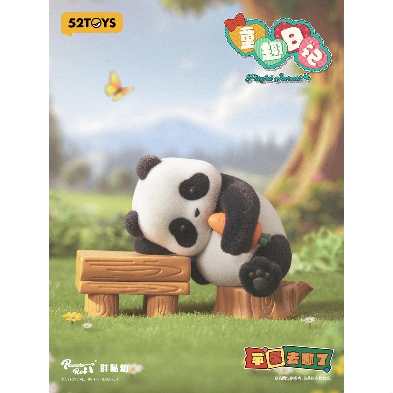 Panda Roll Playful Journal Series Where's The Apple