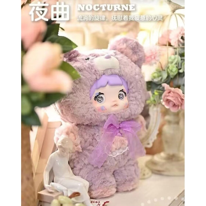 Nommi Good Night,Bear 400% Vinyl Plush Doll Series Nocturne