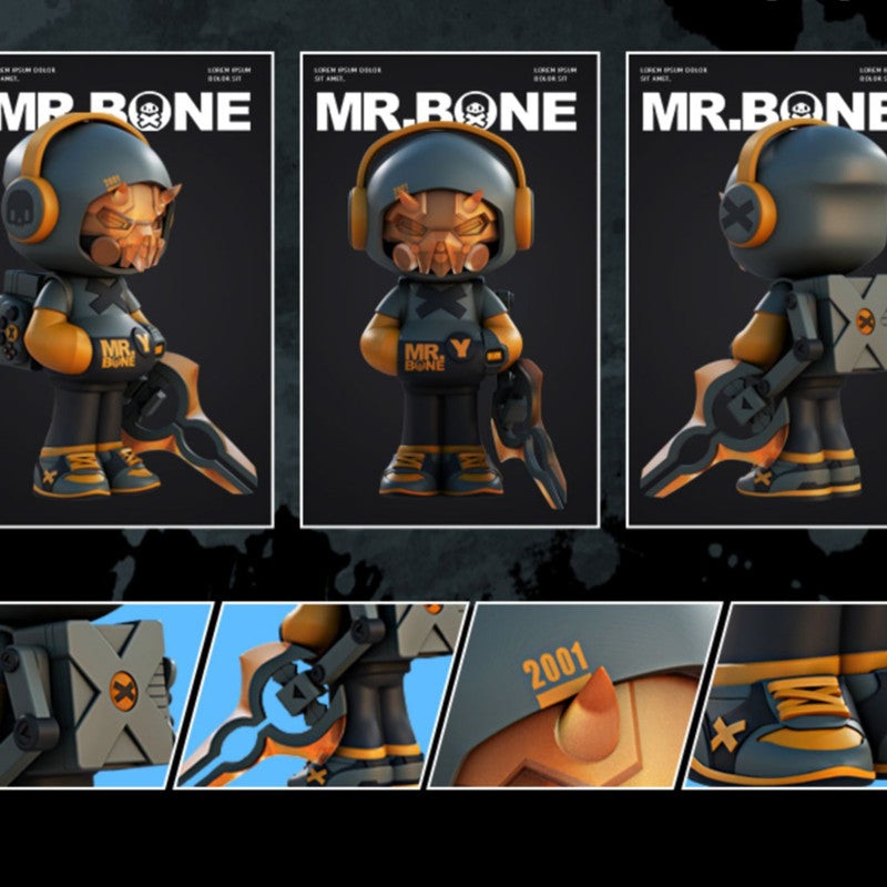 MR.BONE Gameman Series Secret Green Light