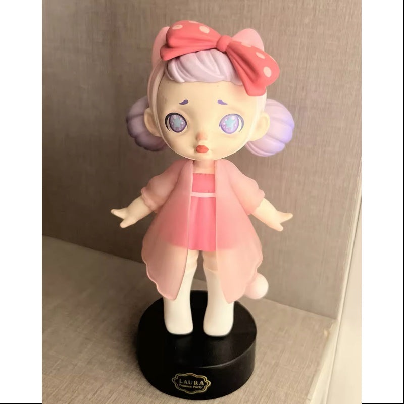 Laura Pajamas Series Kitty Night Skirt