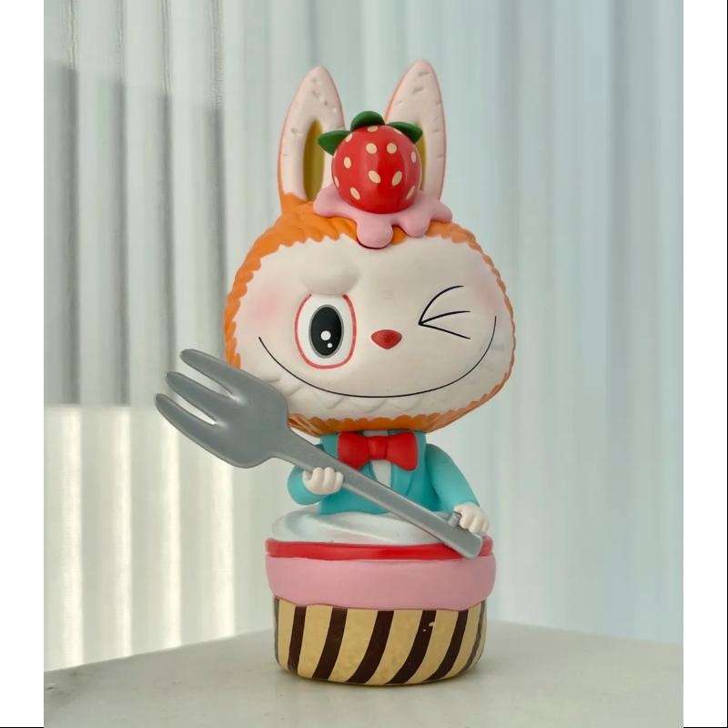 Labubu The Monsters Patisserie Series Panna cotta cake