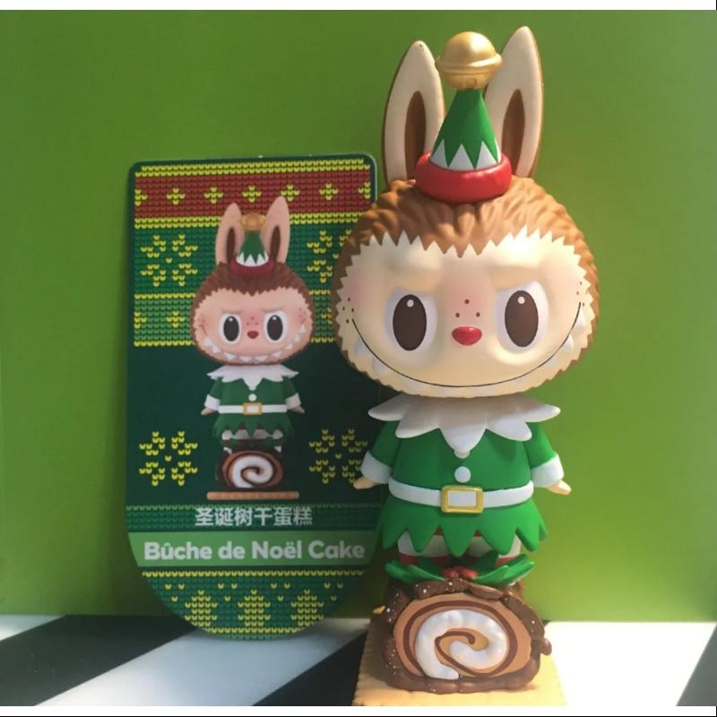 Labubu The Monsters Let's Christmas Series Bche de Nol Cake