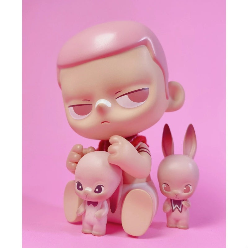 KUBO Pink Rabbit 2nd Anniversary Figurine Art Toy 2023 Limited