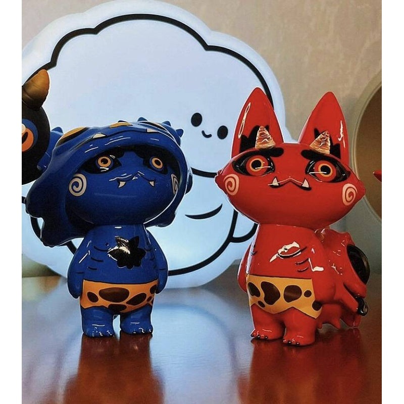 DIMOO Candy Akaoni & Snooks Aohni Limited Figure