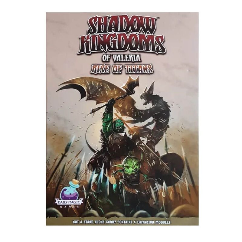 Game d'expansion des Royaumes Shadow Kingdoms of Valeria