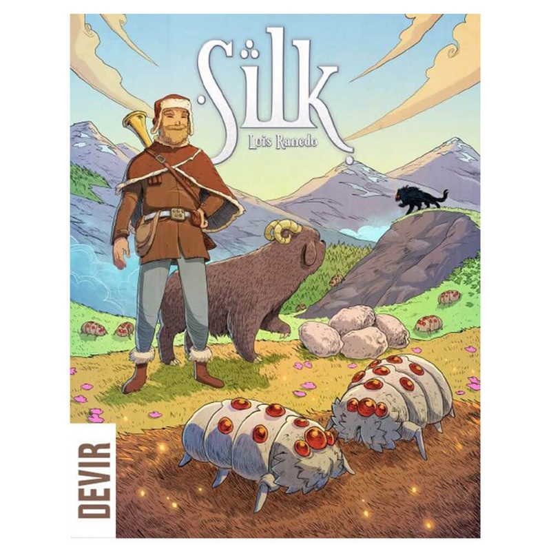 Jeu de socit en soie