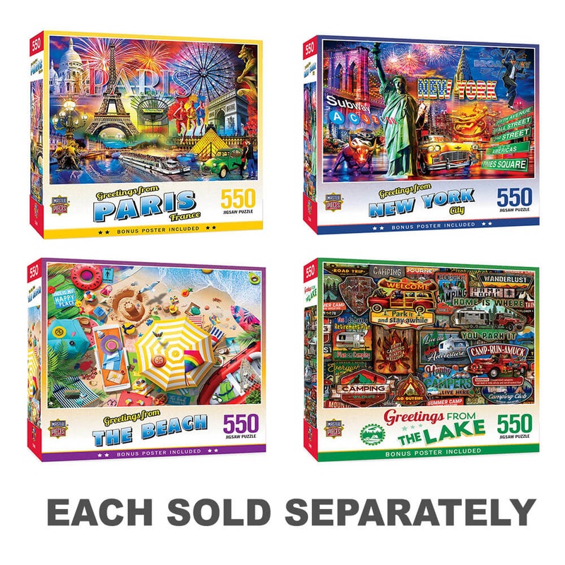 Masterpieces Good Eats 550pc Puzzle